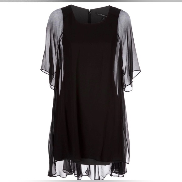 Theory Dresses & Skirts - Theyskens' Theory
 Autre Marque Dalmy Fishu Dress Black Dark Grey 4
